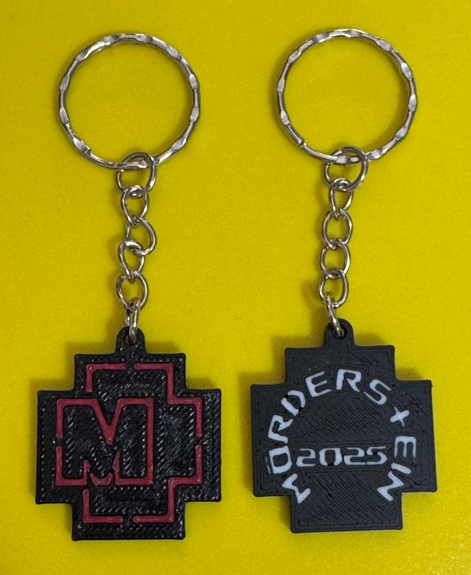 Mörderstein Cross Keyring (dated)